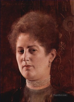 Portrait of a lady 2 Gustav Klimt Oil Paintings